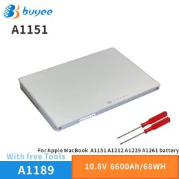 Batteries New A1189 Original Laptop Battery For Apple Macbook Por 17" A1151 A1212 A1229 A1261 Notebook Series 20082009 Year 10.8V 68WH