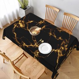Glitter Marble Tablecloth Rectangular Coffee Table Dining Room Wedding Decor Waterproof Kitchen Tablecloth Fireplace Cover