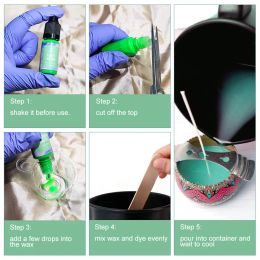 Concentrated Liquid Candle Dye Aromatherapy Candle Colour Essence Soy Wax Dye For UV Resin Resin Pigment DIY Jewellery Making
