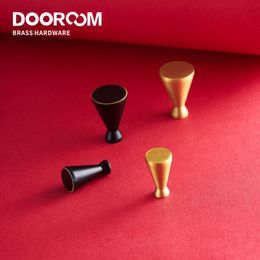 Dooroom Brass Handles Hooks Cupboard Wardrobe Dresser Shoe Box Drawer Cabinet Knobs Clothes Hooks Wall Hangings Row Hooks