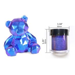 Chameleon-Powder Pearl Pigment Powder for Painting Color Shifting Mica Powder for Resin Bath Bombs Body Butter 10 Color
