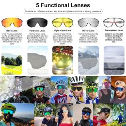 X-TIGER Cycling Glasses Polarized Men Outdoor Sports Mountain Bicycle Sunglasses Photochromic Women Cycling Glasses Accessories