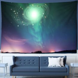 Starry Sky Galaxy Universe Space Tapestry Stars Wall Hanging Hippie Retro Home Decor Witchcraft Wall Cloth Tapestries