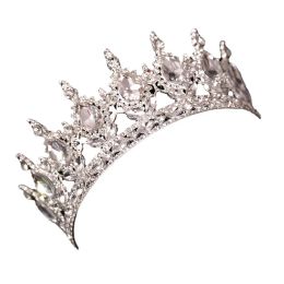Bridal Crown Tiaras Luxury Full Circle Headwear Retro Rhinestone Crown Hair Bridal Crown Tiaras Luxury Retro TEN