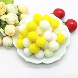 Mini Fluffy Soft Pompoms Mixed Color 8mm To 30mm Pompones Balls DIY Arts Crafts Supplies Handmade Sewing Cloth Accessories 20g