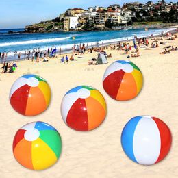 12in/16in Inflatable Beach Ball Water Sport Outdoor Activity Beach Party Pool Games Toys Ball for Kids Swimming Pool Accessories