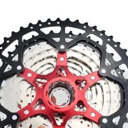 MTB 8 9 10 11 12 Speed Cassette Wide Ratio Freewheel Mountain Bicycle Sprockets 11-40T 42T 46T 50T 52T For Shimano Sram Sunrace