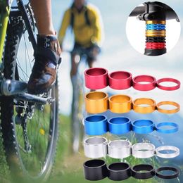 2021 New 4pcs Road Aluminum Alloy Headset Washer MTB Bike Front Fork Stem Spacers Cycling Accessories