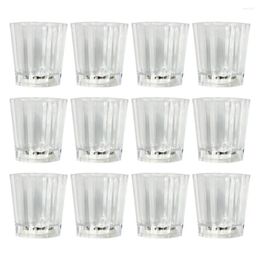 Wine Glasses 12 Pcs Coffee Cup Light Cups Bar Glass S Holidays Drinking Glow Party Supplies Decorations Gift Graduation