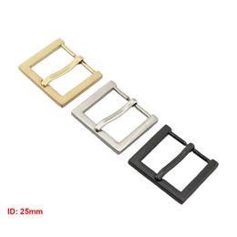 1 pcs Zinc Alloy Metal Belt Buckle End Bar Heel Bar Buckle Single Pin Half Buckle Bag Leather Craft Strap Garment Webbing CLOXY