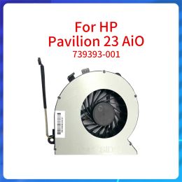 Pads NEW CPU Fan for HP Pavilion 23 AiO Lugo Arch Amber 739393001 Laptop CPU Cooling Fan Cooler Fan 6033B0026501 DFS651312CC0T