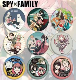 Anime SPY X FAMILY Brooch Pins Twilight Yor Forger Anya Forger Charm Cosplay Figures Round Badges Lapel Souvenir Jewellery Gift6517606