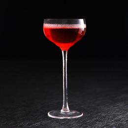 Aixiangru Hand-Cut Wine Glass Champagne Saucer Light Tower Glass Cup Champagne Glasses Stemware 150ml