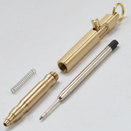 Brass Tactical Pen Portable Self Defence Pen Glass Breaker EDC Multi-tool Personal Emergency Defence Tool Security Protection