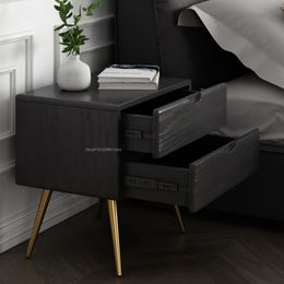 Simple Nordic Nightstand Modern Small Apartment Bedroom Furniture Mini Storage Cabi Sofa Side Cabi Bedroom Storage Side Table