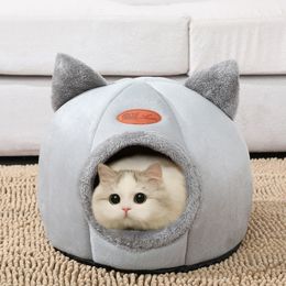 New Deep sleep comfort in winter cat bed little mat basket small dog house products pets tent Cosy cave beds Indoor cama gato