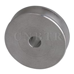 CNBTR 31x6mm Silver Alloy Single V Type Step Pulley Industrial Accessories for PU Belt