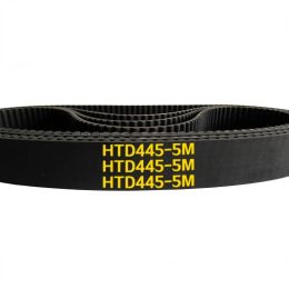 Arc HTD 5M Timing belt C=435/440/445/450 width10/15/20/25mm HTD5M synchronous Belt 435-5M 440-5M 445-5M 450-5