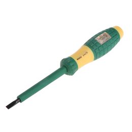 220V Electrical Tester Pen Slotted Screwdriver Voltage Power Detector Probe 4mm