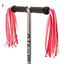 Kids Girls Boys Cycling Accessories Tricycle Handlebar Tassels Streamers Tassel Scooter Parts Bike Bicycle Decoration