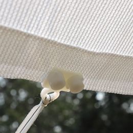 Customizable HDPE Sunshade Net Anti-UV Pergola Sun Canopy Terrace Balcony Privacy Nets Swimming Pool Shading Sail Outdoor Awning