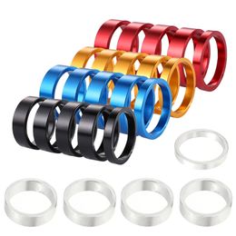 5/10Pcs/Set MTB Road Bike Bicycle Headset Stem Aluminum Alloy Washer Stem Front Fork Spacer Ring Gasket Inner diameter 28mm