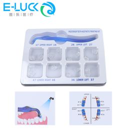 Dental Posterior Teeth Aesthetic Printing Kit Dentistry Reshape Resin Fissure Printing Stamp Posterior Teeth Moulding Impres