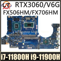 Motherboard MAINboard For ASUS TUF Gaming F15 F17 FX506HM FX706HM TUF506HM TUF706HM Laptop Motherboard i711800H i911900H CPU RTX3060/V6G