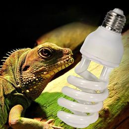 5.0 10.0 UVB 13W Lamp For Reptile Light Bulb UV Glow Lamp for Vivarium Terrarium Tortoise ES-E27 Energy Saving Lamps