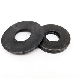 2/50pcs M3 M4 M5 M6 M8 M10 M12 M14 M16 Black Grade 8.8 Steel Extra Large Size Big Wide Thick Flat Washer Plain Gasket