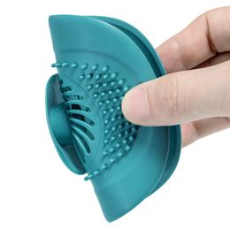 Household Silicone Sink Philtre Anti-blocking Strainer Hair Catcher Bathtub Shower Floor Drain Stopper Kitchen Accessories