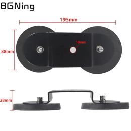 Accessories 2PCS Strong Magnetic Magnet Car Suction Cup Base Expansion Mount Fixed Refit Roof Lights DV Camera Studio Phone SLR Camera Stand