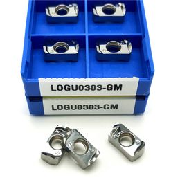 MFH03R Double Side Fast Feed Milling Cutter Bar LOGU0303 Blade Cutter Bar Opening thick Cutter Bar LOGU 0303 Carbide Insert