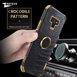 For Samsung Note9 Case Zroteve Crocodile Pattern Leather Cover For Samsung Galaxy Note 9 8 10 20 Note8 Note20 Ultra Phone Cases