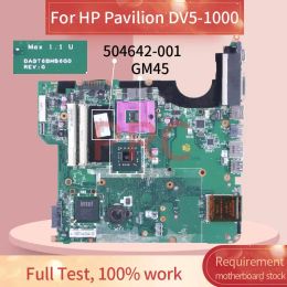 Motherboard For HP Pavilion DV51000 Laptop Motherboard 504642001 DAOT6MB6G0 GM45 DDR2 Notebook Mainboard