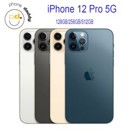 Genuine Apple iPhone 12 Pro Cellphone 128/256/512GB ROM 6.1" Original OLED RAM 6GB A14 Bionic IOS Face ID NFC Unlocked 5G Mobilephone