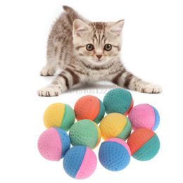 10 Pcs Pet Toy Latex Balls Colourful Chew For Dogs Cats Puppy Kitten Soft Elastic Dropshipping