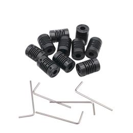 10Pcs Plastic Glass Fiber Shaft Couplings 6-6 4-4 8-8 5-5 Fiberglass Motor Coupler