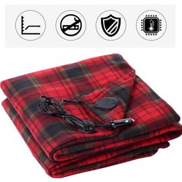 Warm Velvet Material Electric Blanket 12V Car Heating Blanket Energy-saving Warm Electric Blanket #W0