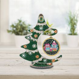 5D DIY Diamond Painting Mosaic Crystal Christmas Tree Craft Kit Home Ornaments Gift Embroidery Diamond Mosaic Home Gift Hot Sale