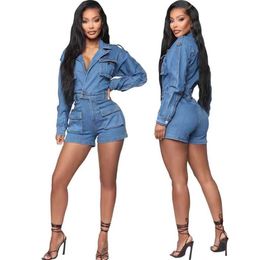 Womens Elegant Two-piece Jeans Mini Skirt Outfit Casual Streetwear Crop Top and Short for Summer Clubbing