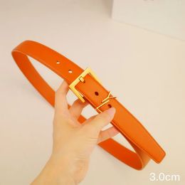 womens designer belts men genuine leather belt High Quality Men Designers Belts S Buckle 3cm 2cm Width Womans Waistband Cintura Ceintures 244105D