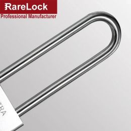 Long Handle Padlock Key Lock 30-70mm for Garden Gate Warehouse Bicycle Cabinet Shop Door Office DIY Rarelock MS463 h