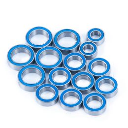 YEAHRUN 15PCS Rubber Sealed Bearings Kit for 1/18 Latrax Teton, Latrax SST, Latrax Rally, Latrax Prerunner Upgrade Parts