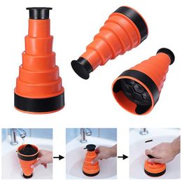 Air Pressure Pump Durable Toilets Plunger Kitchen Bathroom Portable Sink Clean Plunger Clog Remover Easy To Operate