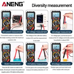 ANENG SZ302 Digital Multimeter AC/DC Votage Current Automatic Tester NCV Detector Resistance Ohm Ammeter Capacitance Meter