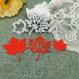 Maple Leaves Handicrafts Cutting Die Scrapbook Embossing Die Cutting Photo Album Card Paper Carving Metal Mold