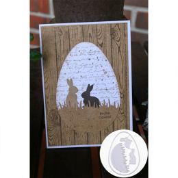 Easter Bunny Metal Cutting Dies Stencil Scrapbooking DIY Album Stamp Paper Card