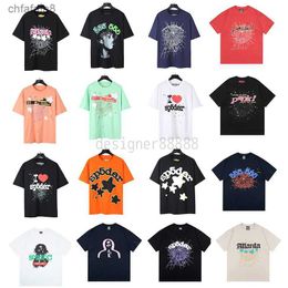 Spider Shirt Designer t Shirts Graphic Tee Clothing Clothes Hipster Vintage Washed Fabric Street Graffiti Lettering Foil Print Geometric Pattern OXS8