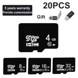 Cards 20PCS TF Card Class410 32GB 64GB 16G cartao de memoria 128GB 256GB SD Card 8G 4GB 2GB Flash Memory Card for Digital Devices